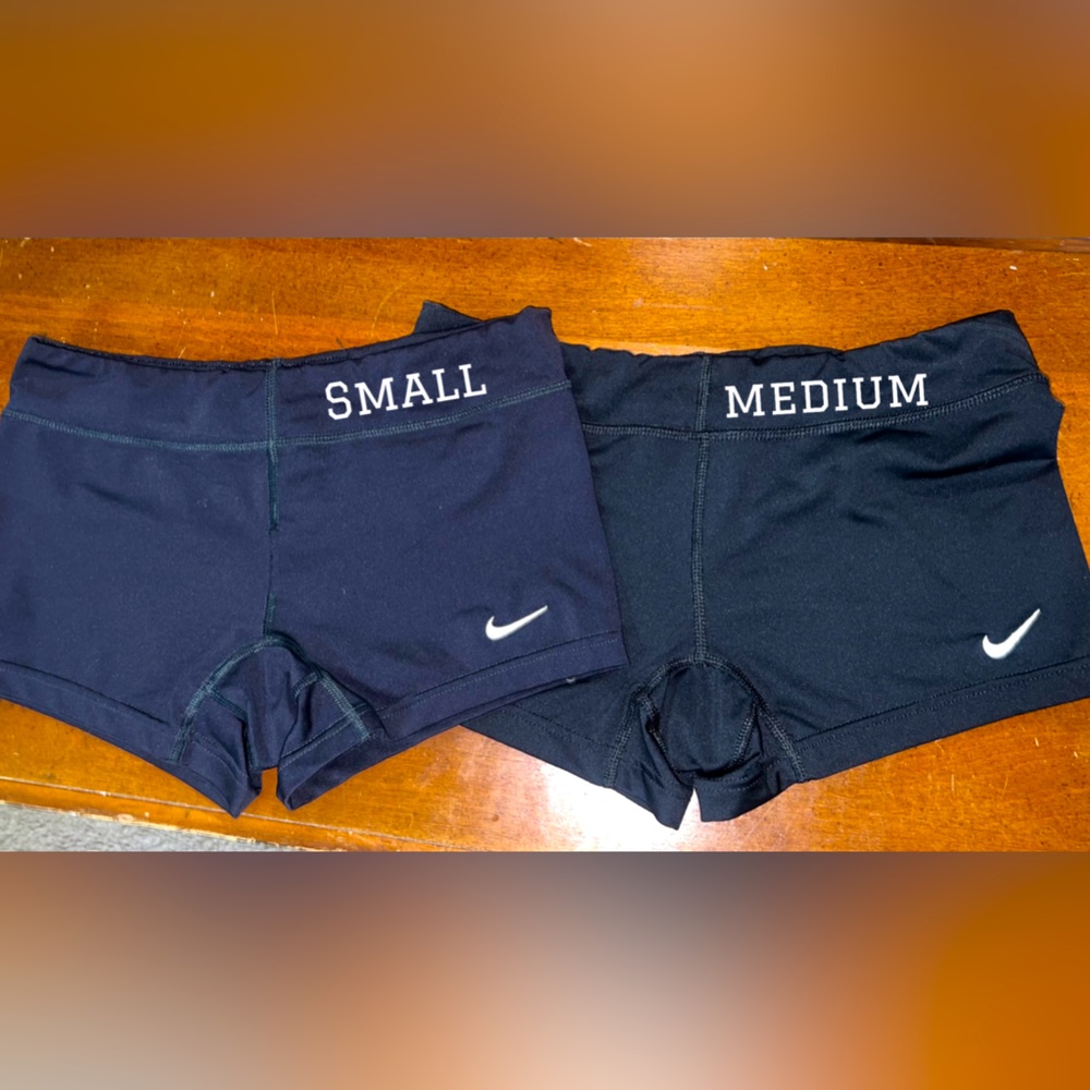 Paired Nike Dri-Fit spandex